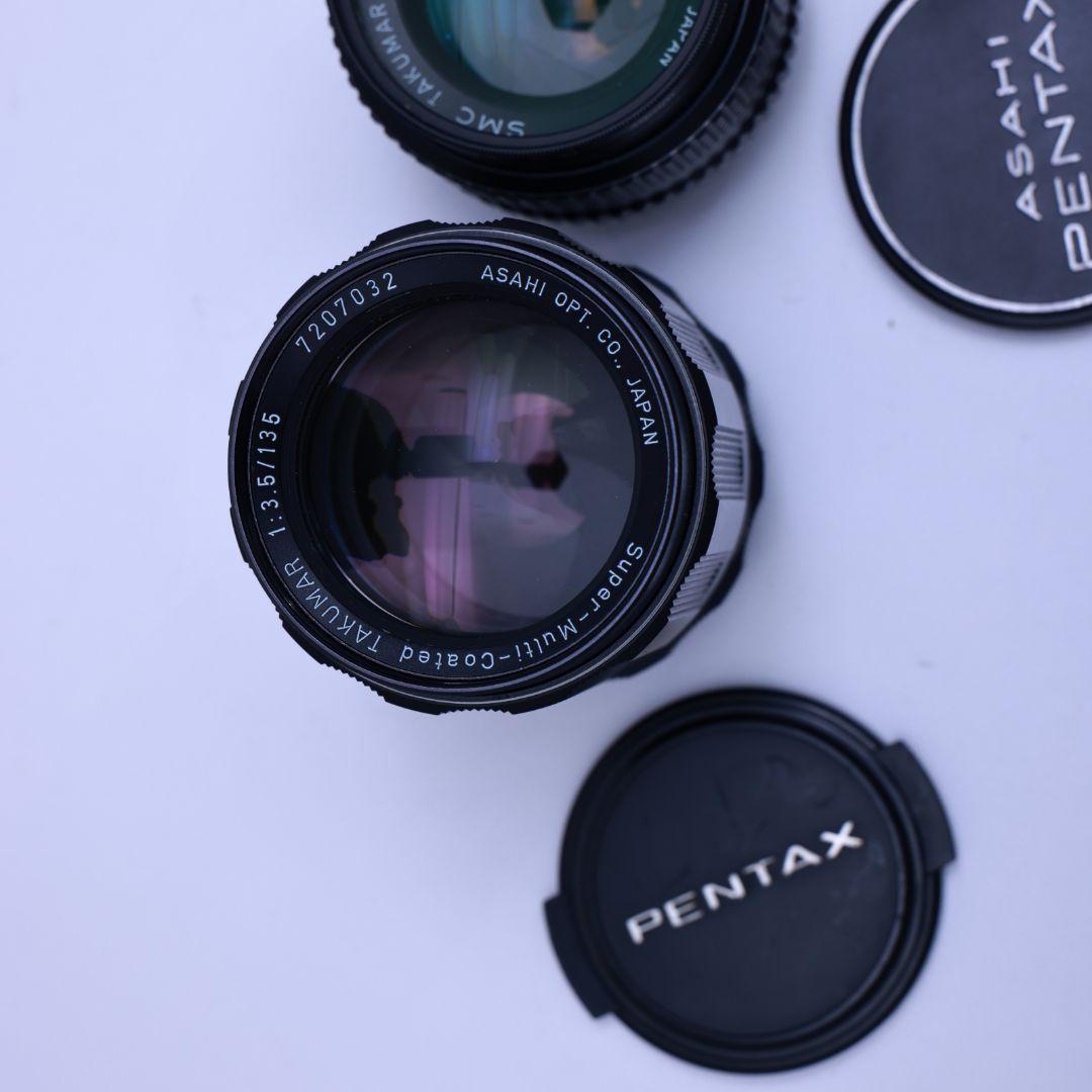 M42単焦点レンズ2本 マイクロフォーサーズマウントアダプター付き