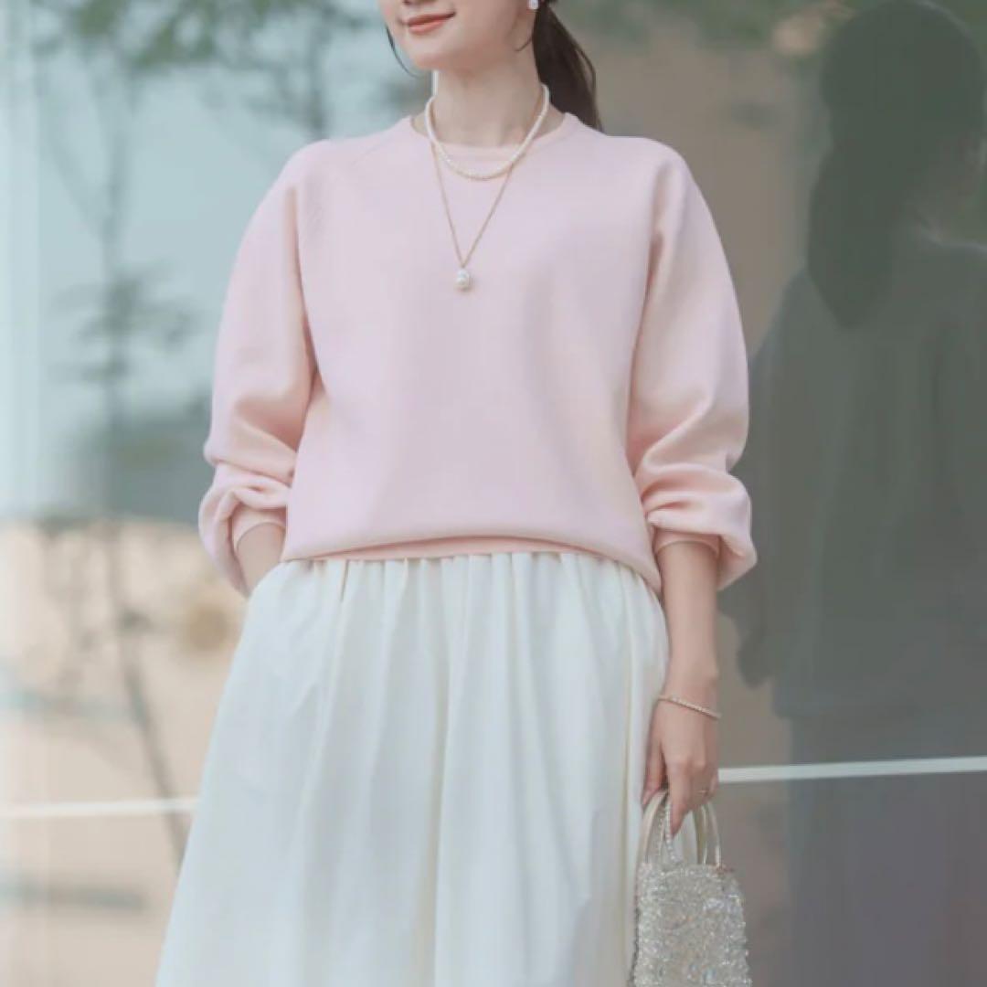 maison echelle エンブロイダリーニットプルオーバー