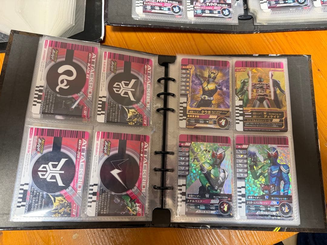 仮面ライダー　ガンバライド　ゴールドコンプ他多数カードとカードバトル機