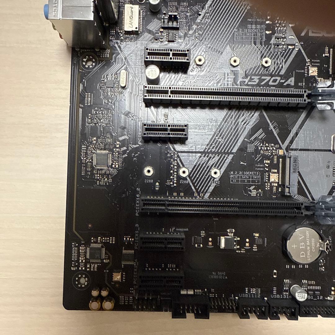 U*n様 2⭐️CPU i7-8700とASUS PRIME H370-A マザ