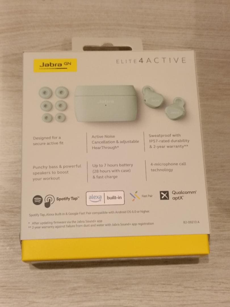 Jabra ジャブラ elite 4 active ライトミント【新品 未使用】
