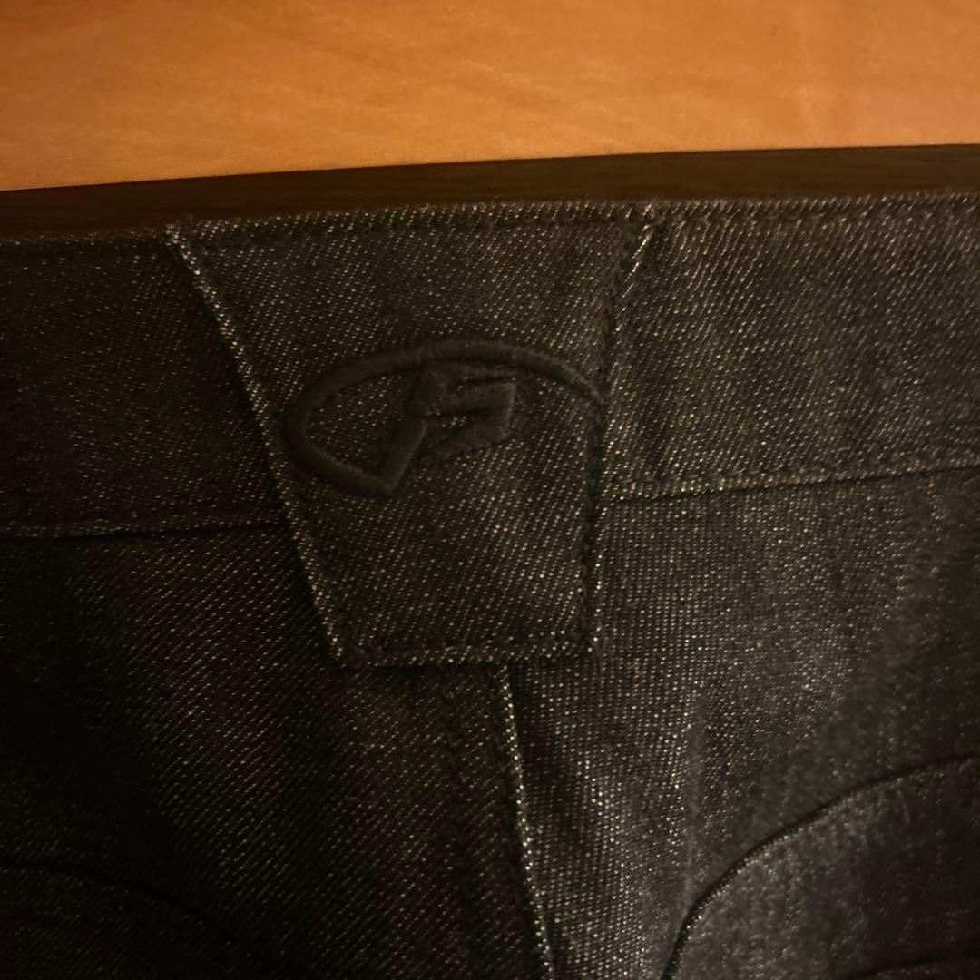 PEOPLESENSE ダークデニム ボタンフライパンツ