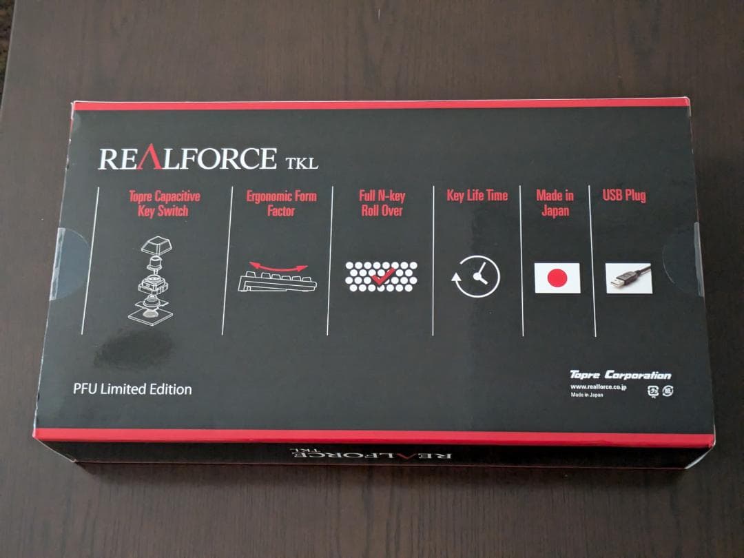 REALFORCEテンキーレスキーボード R2TLSA-JP4-Ⅳ未開封・未使用