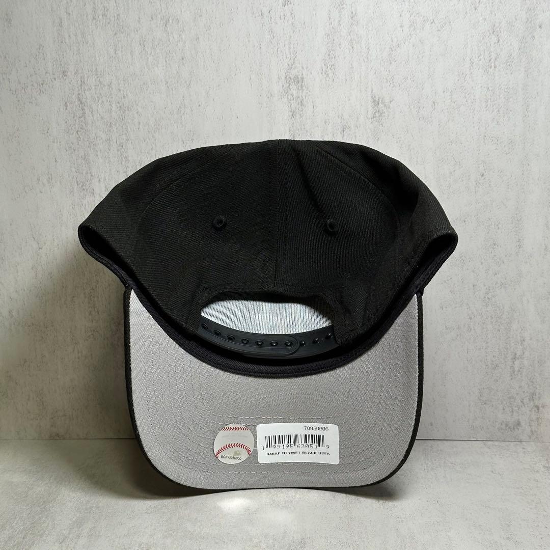 【海外限定モデル】 メッツ 9FORTY A-Frame ブラック キャップ ④