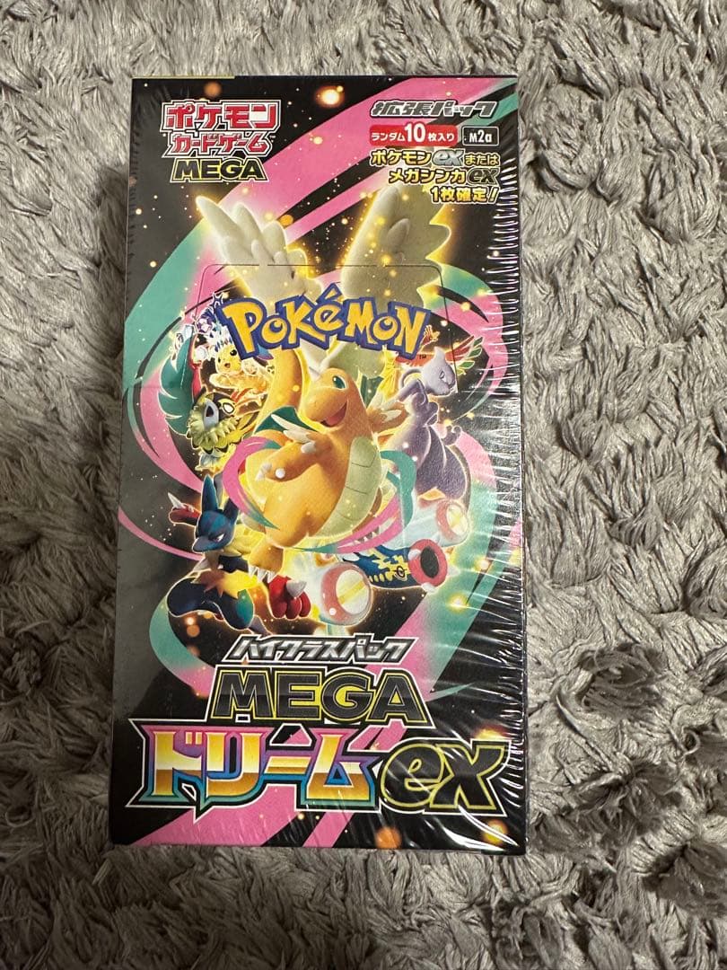 【未開封シュリンク付】MEGA ドリーム ex 1Box