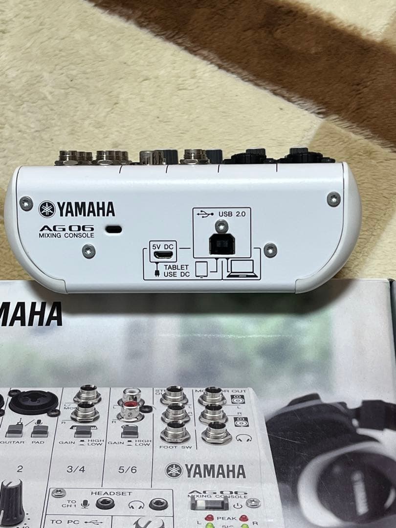 ★YAMAHA★AG06★ミキシングコンソール★オーディオインターフェイス