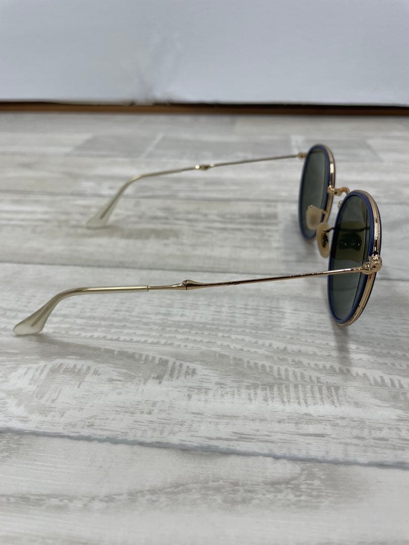 Ray-Ban RB3517 51◻︎22 折りたたみサングラス　ラウンド