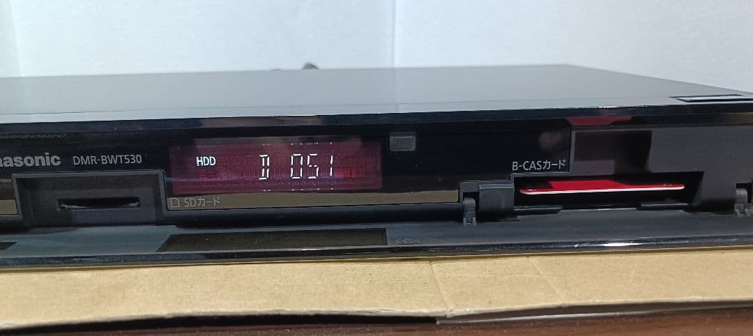 DMR-BWT530 ブルーレイレコーダー HDD　500GB⇒1TBに換装