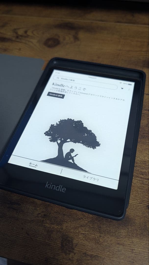 【ほぼ新品】Kindle Paperwhite 第11世代 16GB カバー付