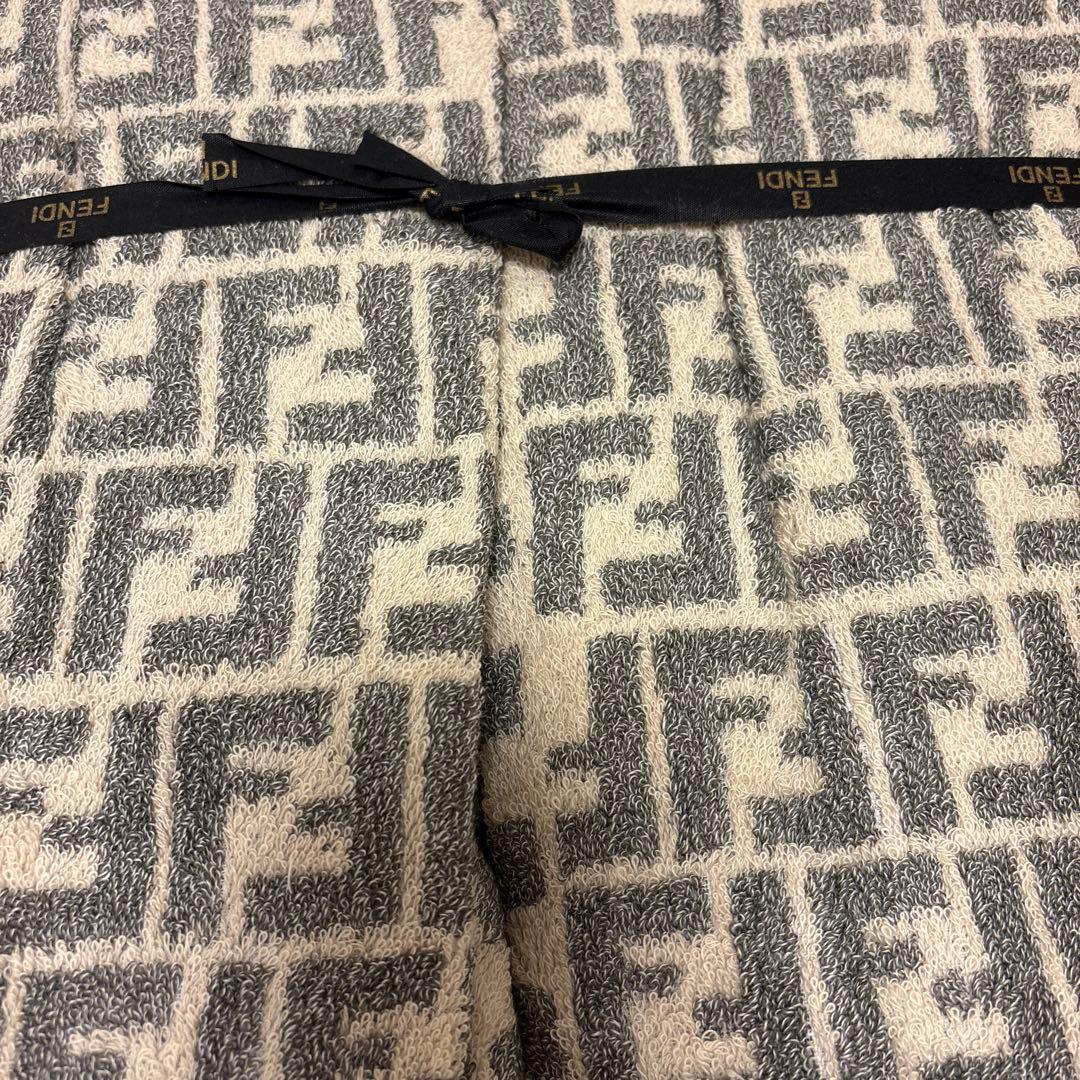 ◆FENDI フェンディ タオルケット ズッカ柄 FF柄 希少
