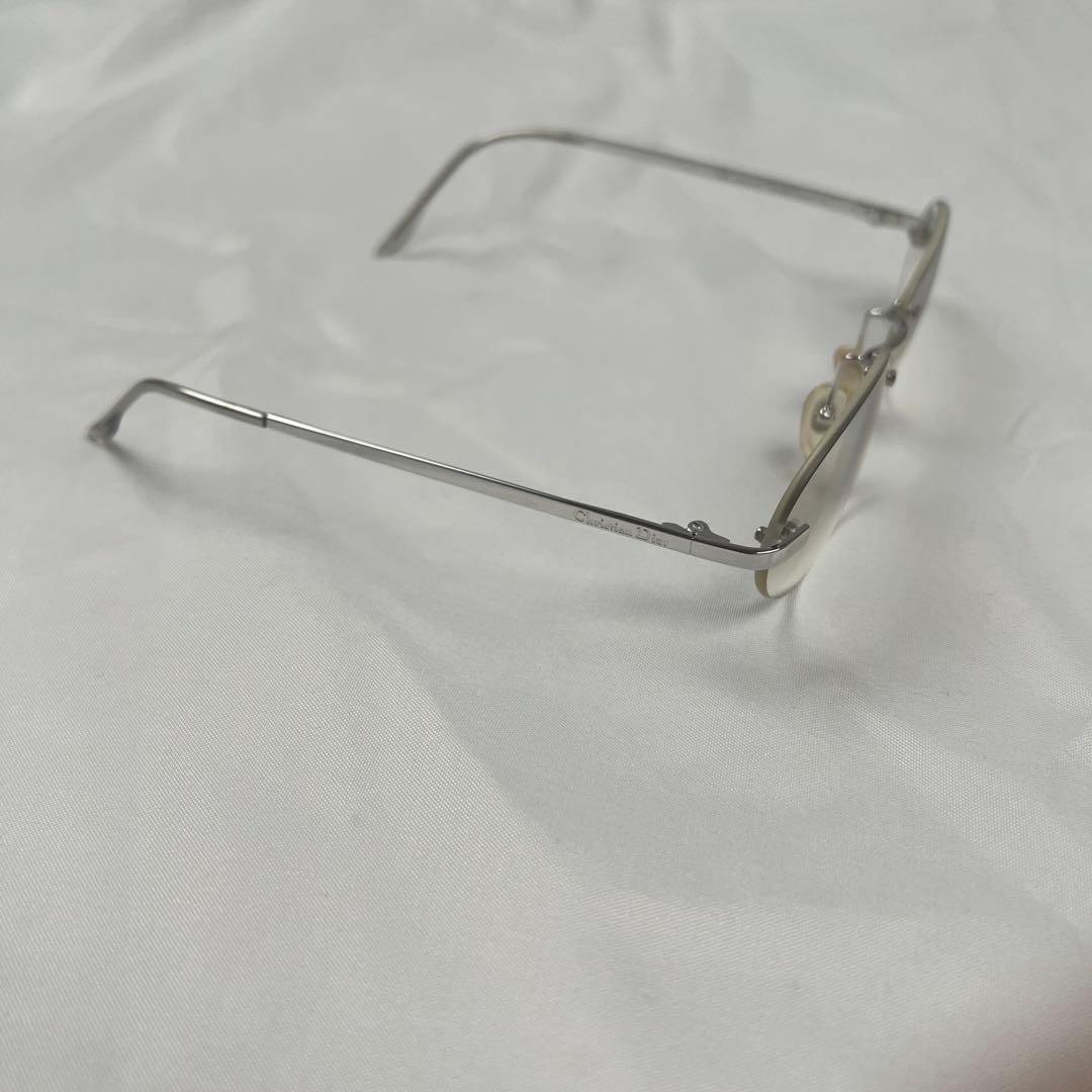 小物 Christian Dior rimless oval sunglasses