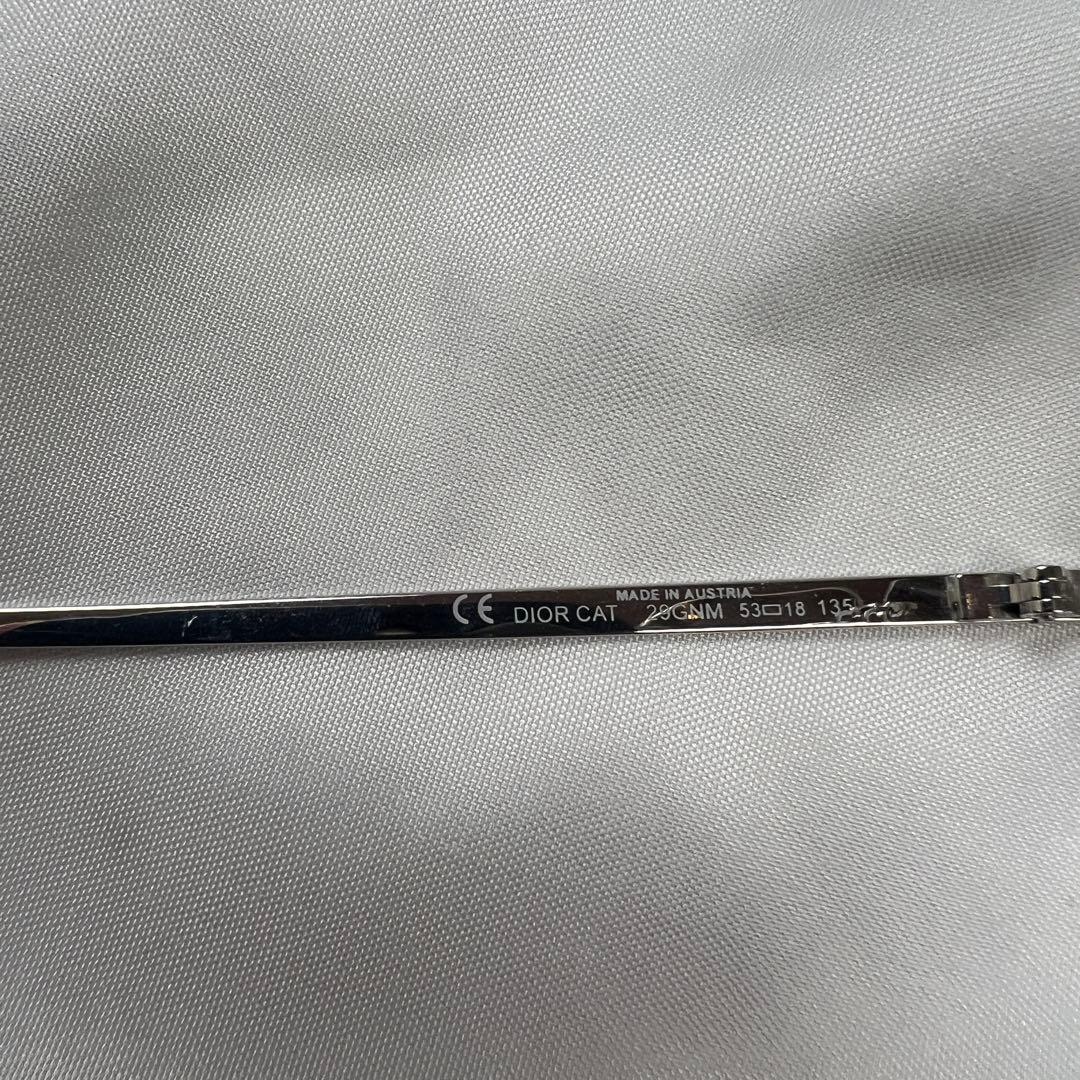 小物 Christian Dior rimless oval sunglasses