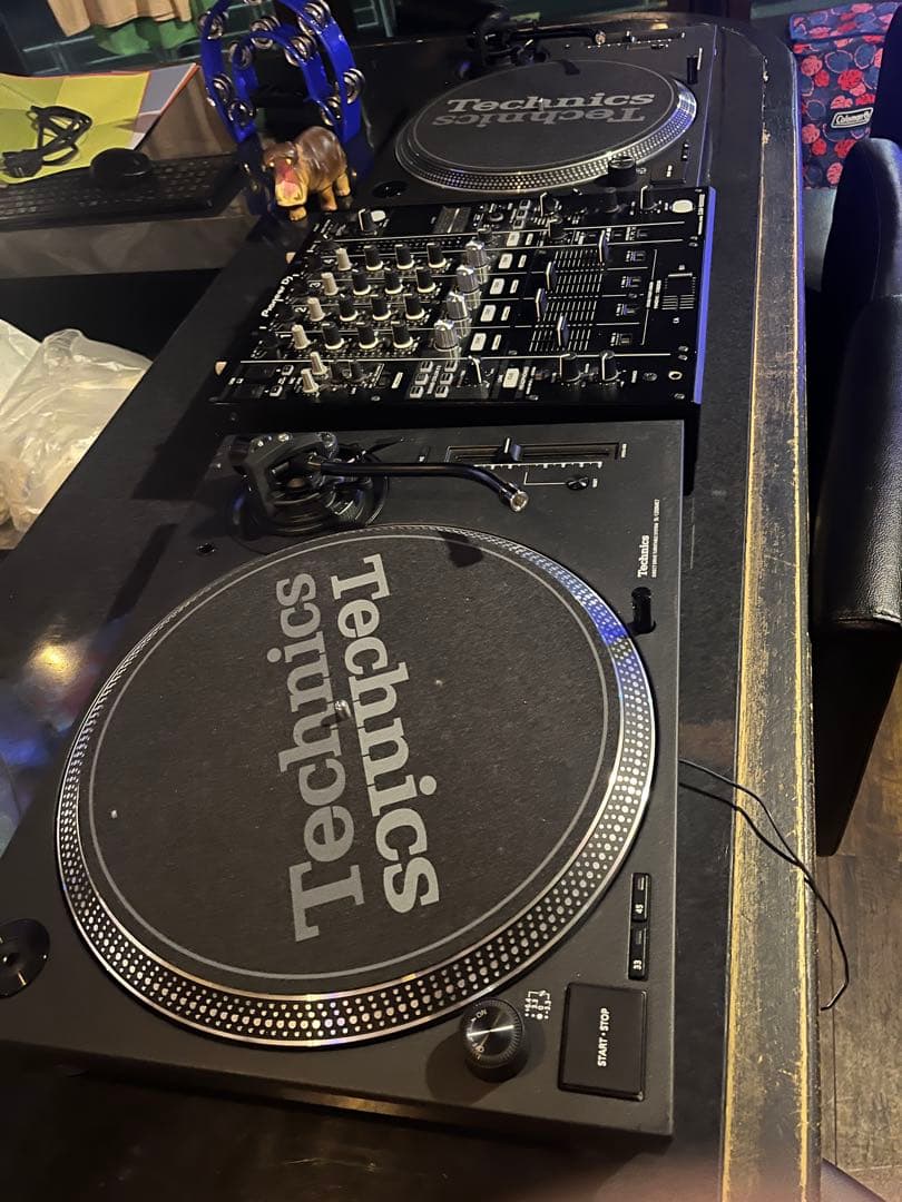 Technics ターンテーブル2台 + ミキサーDJM-900NXS