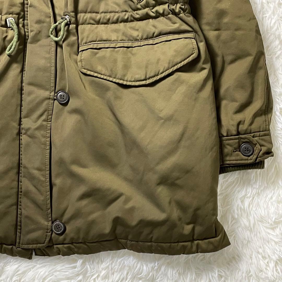 美品 幻の逸品 人気即完売品 ZARA ザラ ピンクファーモッズコート N-3B