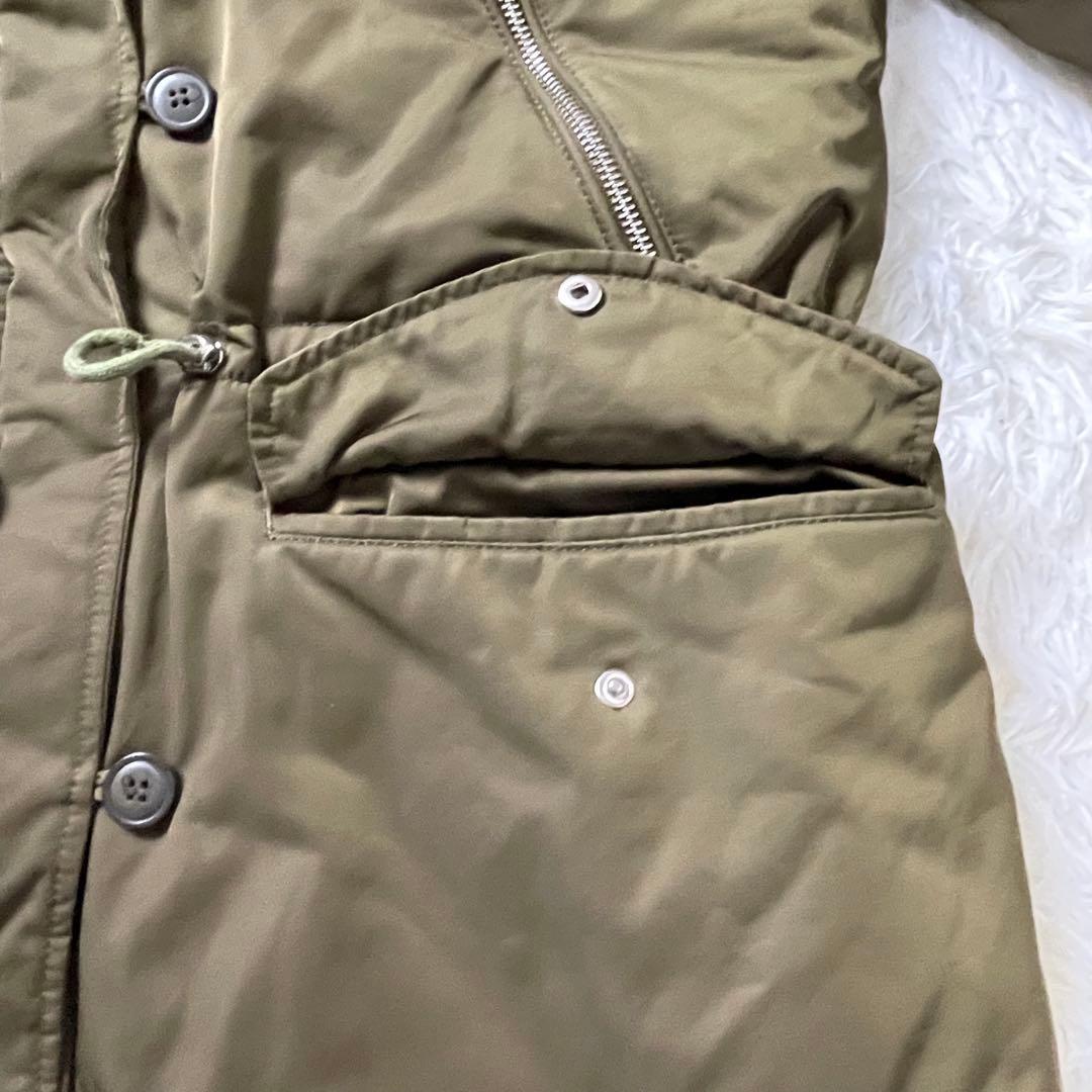 美品 幻の逸品 人気即完売品 ZARA ザラ ピンクファーモッズコート N-3B