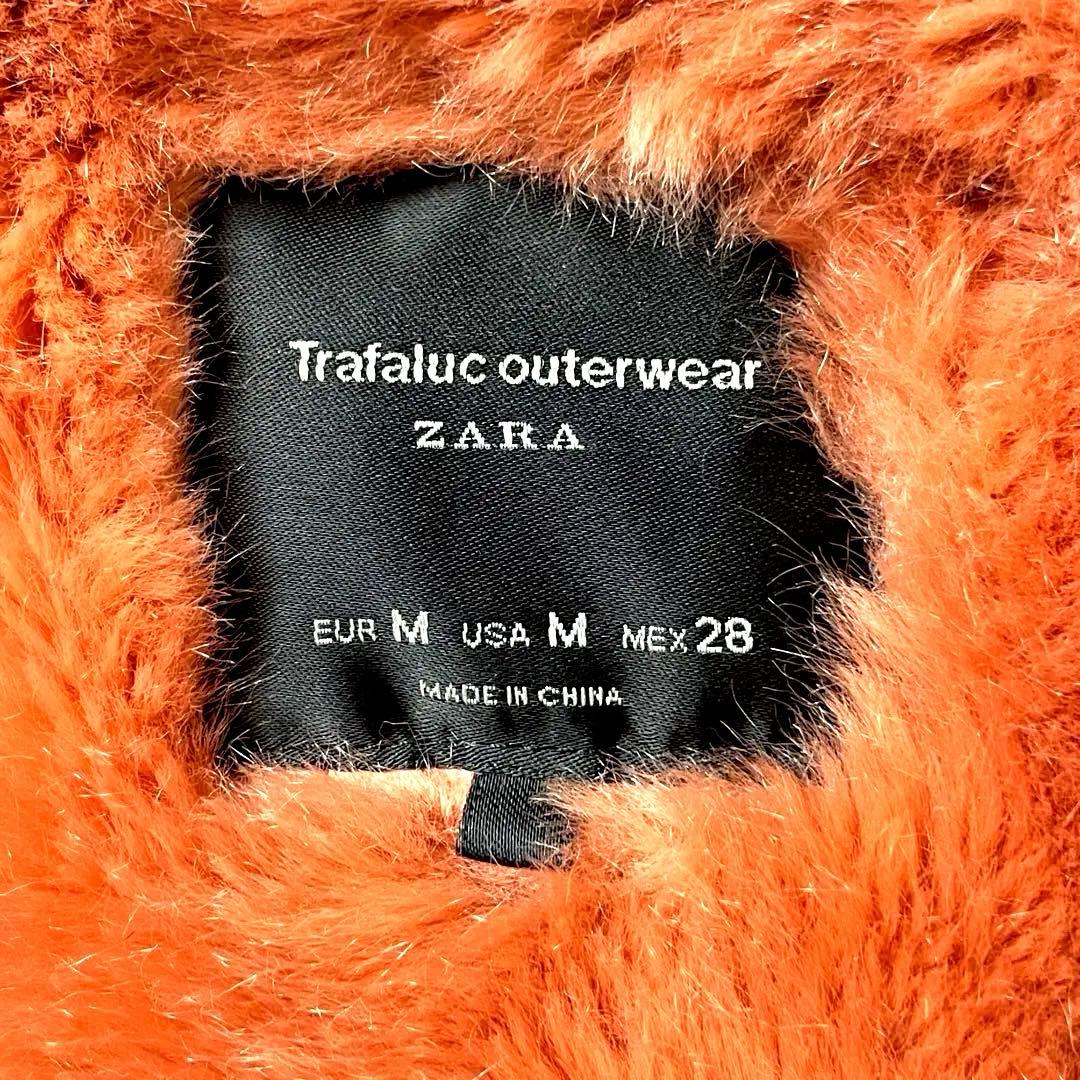 美品 幻の逸品 人気即完売品 ZARA ザラ ピンクファーモッズコート N-3B