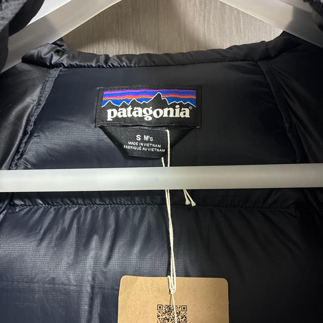 patagonia ブラック ダウンジャケット S(M's) 新品未使用品