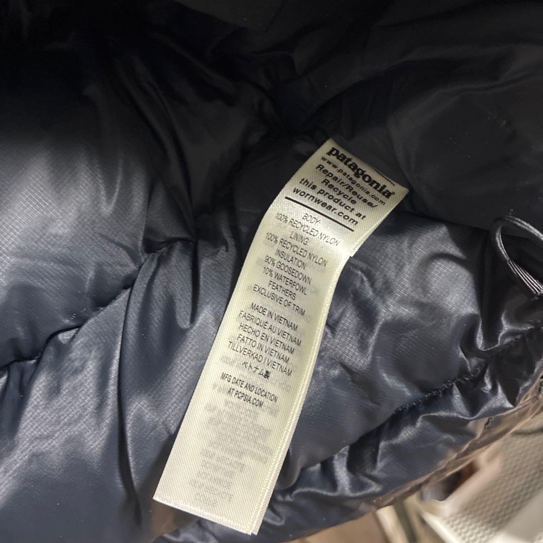 patagonia ブラック ダウンジャケット S(M's) 新品未使用品