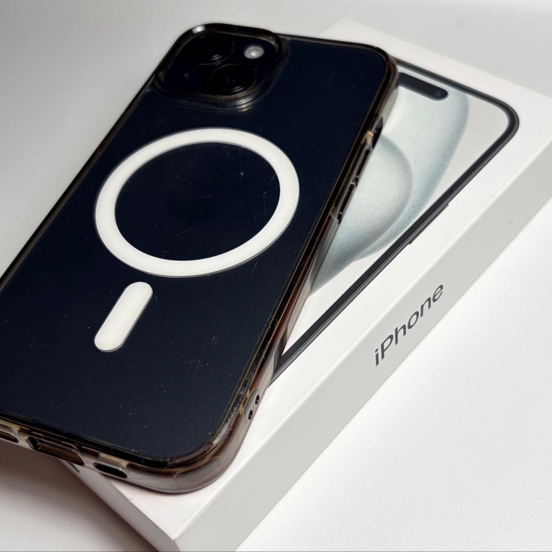 【期間限定値下げ】【極美品】iPhone 15 ブラック 本体 + おまけ付き