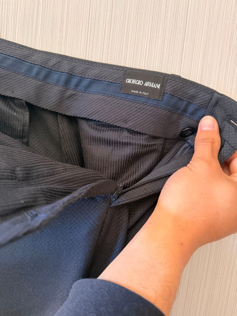 GIORGIO ARMANI アルマーニ　メンズスーツ セットアップ上下　M