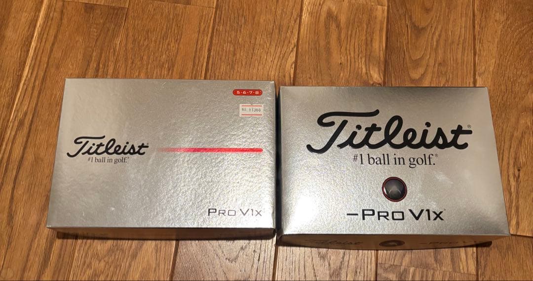 Titleist Pro V1X ゴルフボール 12個入り 2箱セット