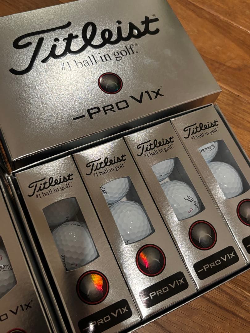 Titleist Pro V1X ゴルフボール 12個入り 2箱セット