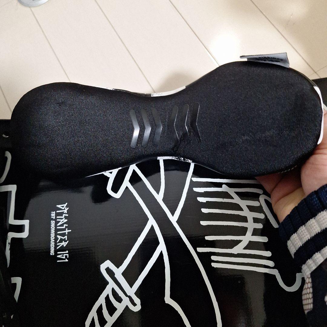 スノーボードセット　バタレオンデザスター１５１cm　フラックスDSビンディング