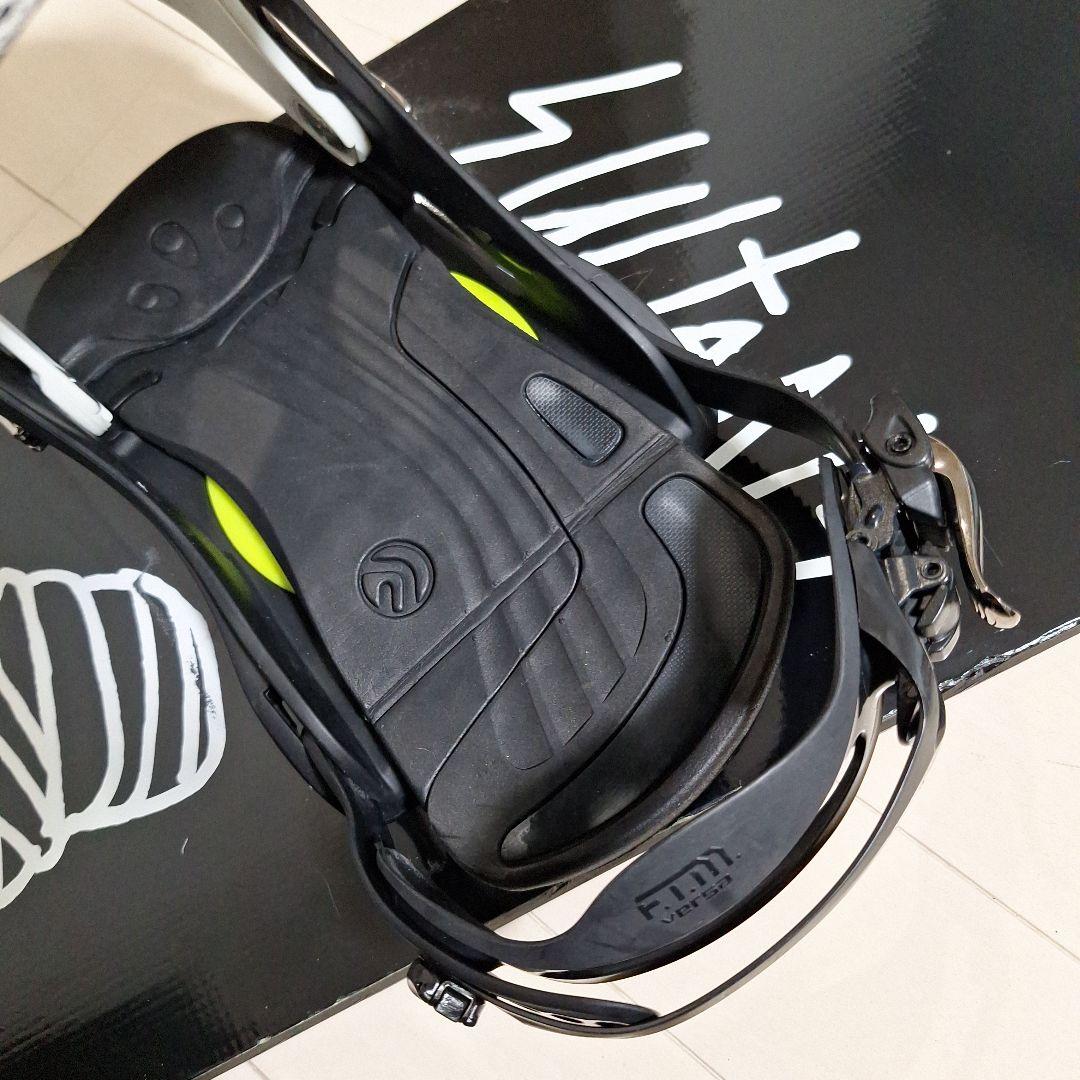 スノーボードセット　バタレオンデザスター１５１cm　フラックスDSビンディング