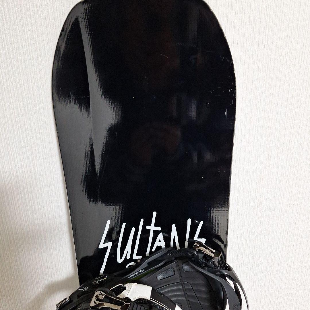 スノーボードセット　バタレオンデザスター１５１cm　フラックスDSビンディング