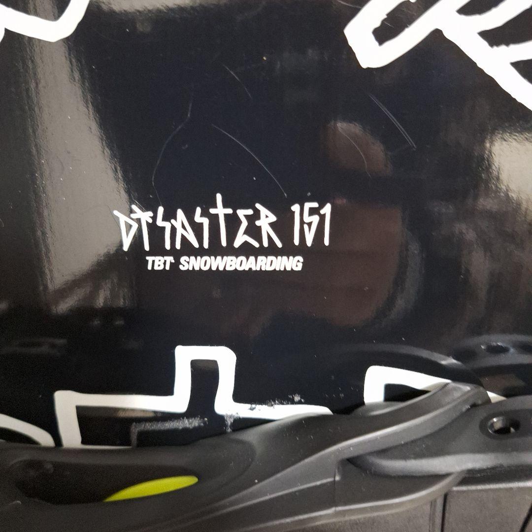 スノーボードセット　バタレオンデザスター１５１cm　フラックスDSビンディング