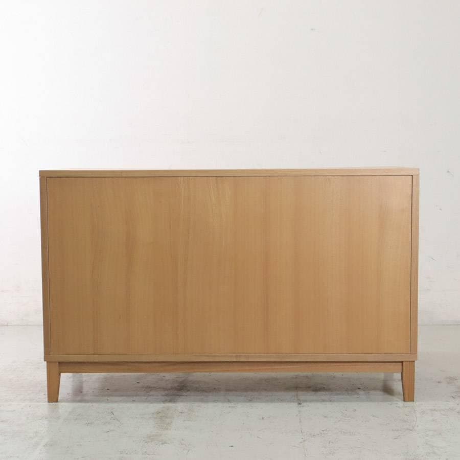 値下廃番 無印良品 タモ材 チェスト 3段ワイド 仕切り付き タンス MUJI