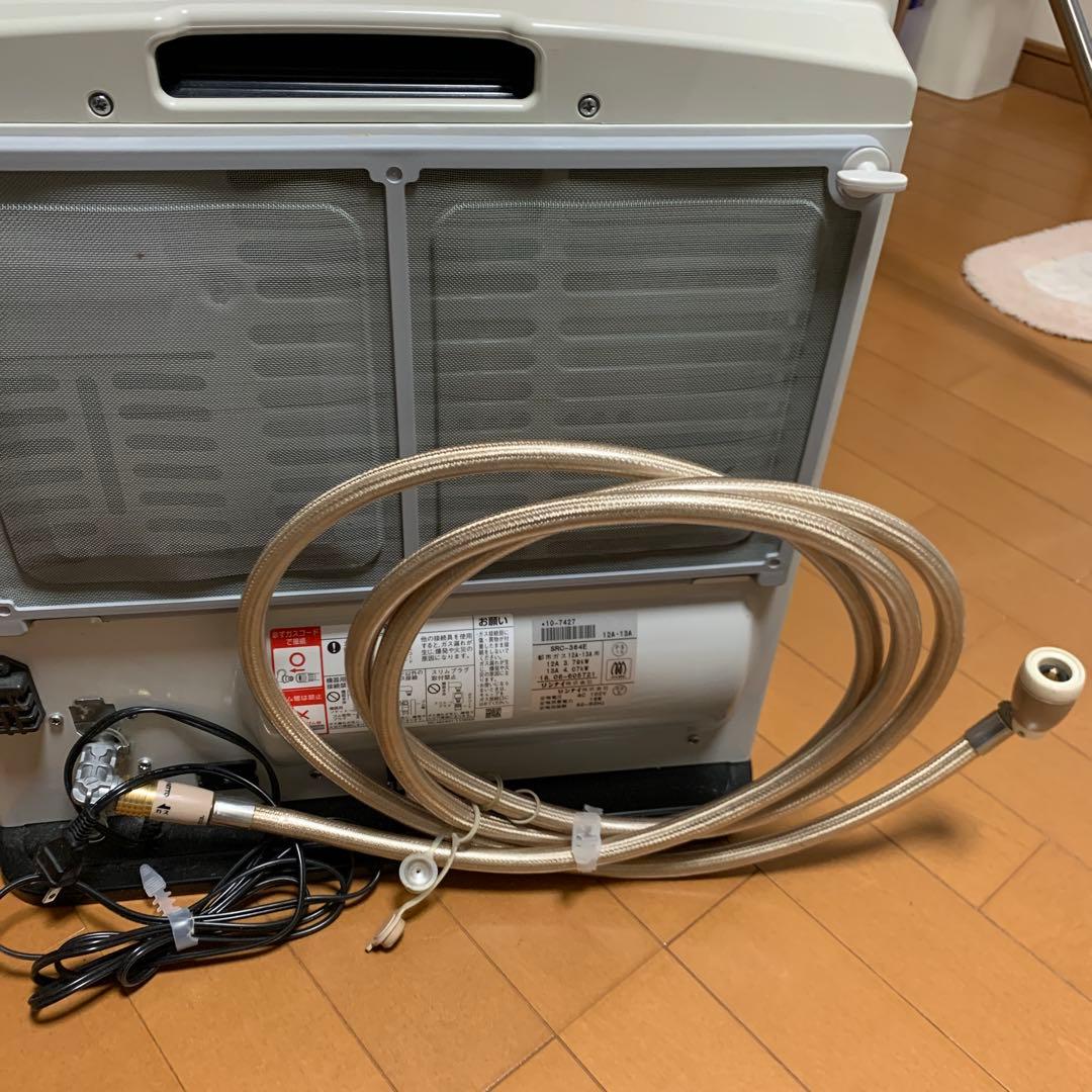 Rinnai（リンナイ）　ガスファンヒーター　SRC-364E オフホワイト