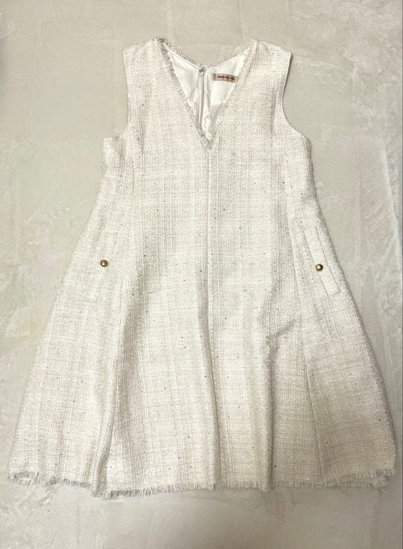 Apuweiser-riche フレアツイードジャンスカ 希少サイズ2,tall