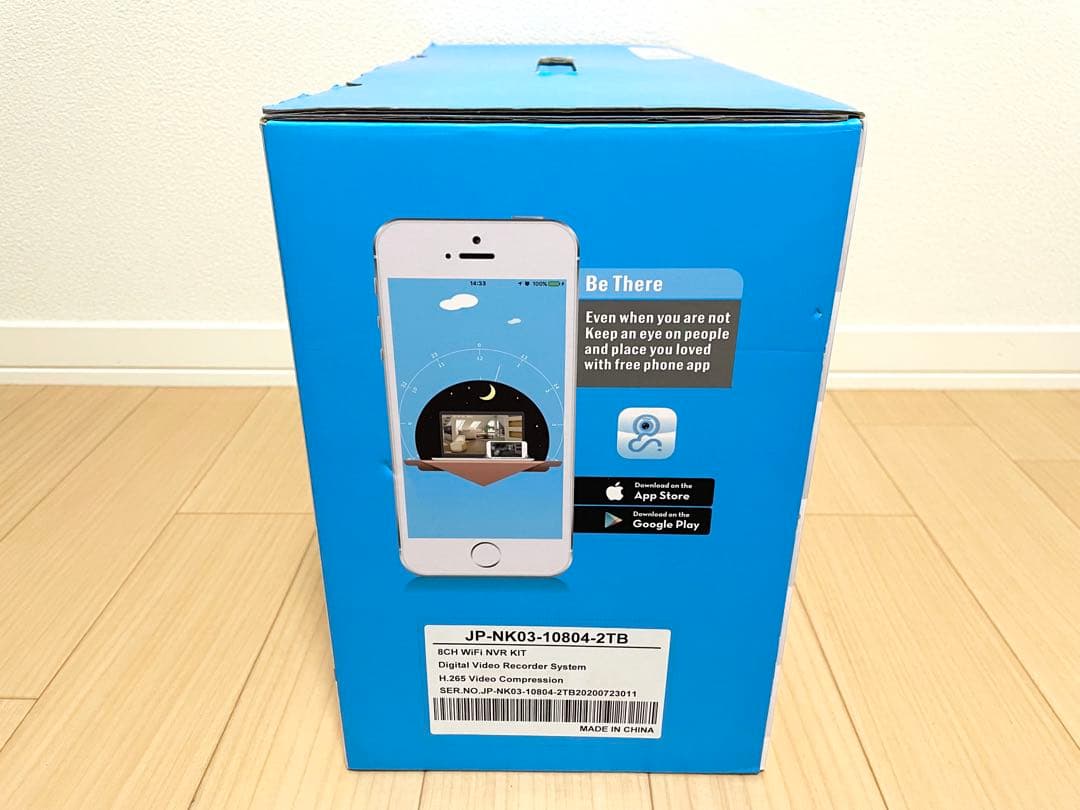 ⭐️【YESKAMO】 ジャンク品 防犯カメラ 4台セット モニター一体型 8ch