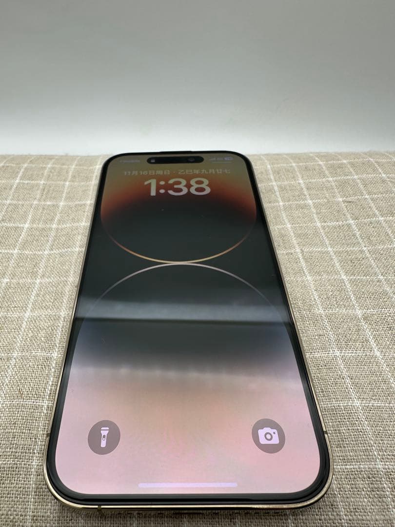 【中古美品】iPhone14 Pro ゴールド 128GB SIMフリー
