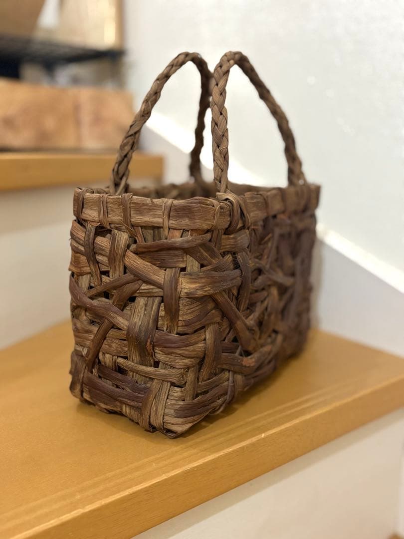 月*陽様 山葡萄籠バック