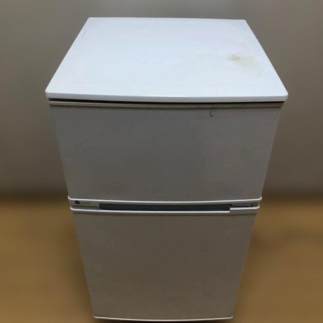 送料無料】ユーイング 冷蔵庫 2018年製 90L UR-D90J 250831