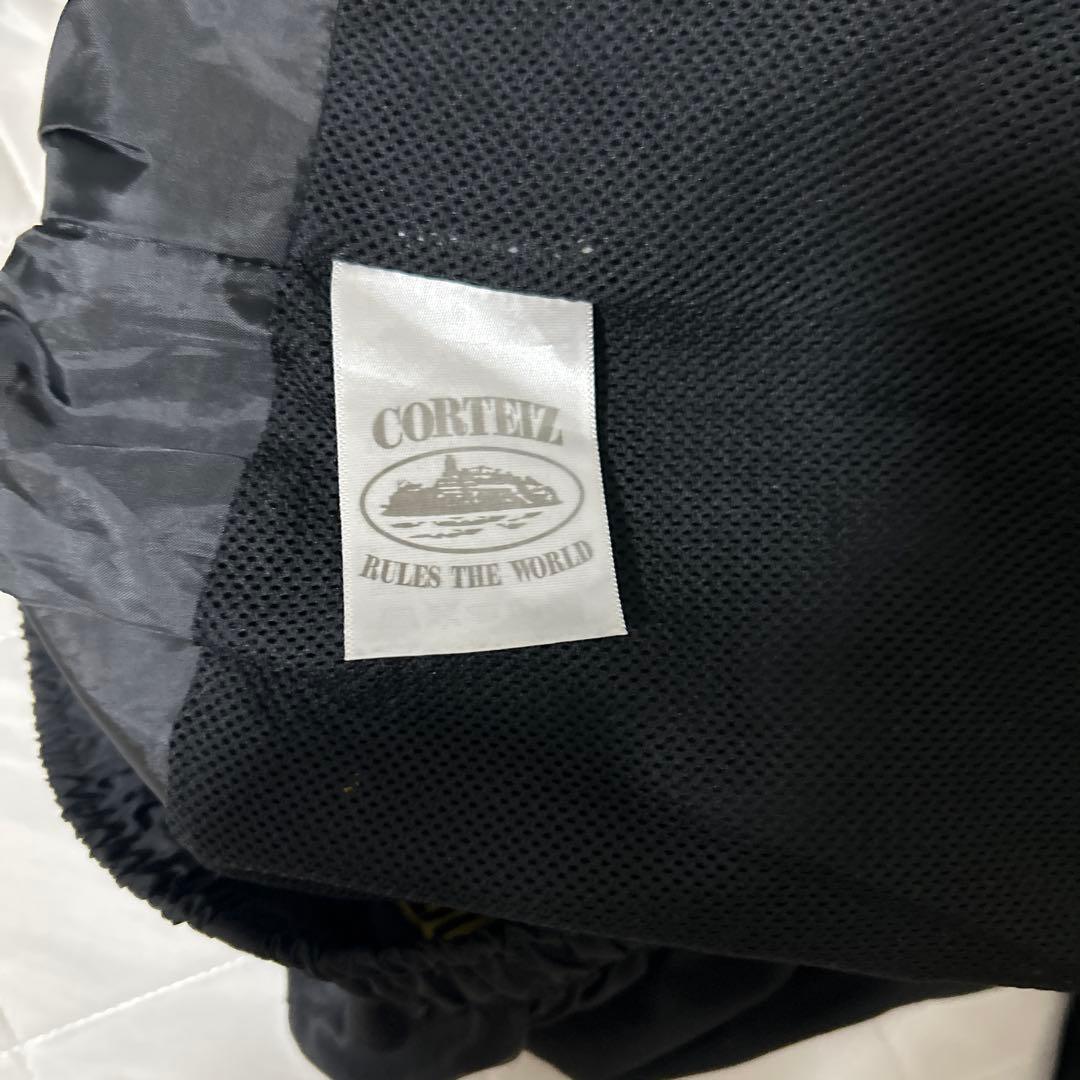 CORTEIZ ブラック ナイロンパンツ XS