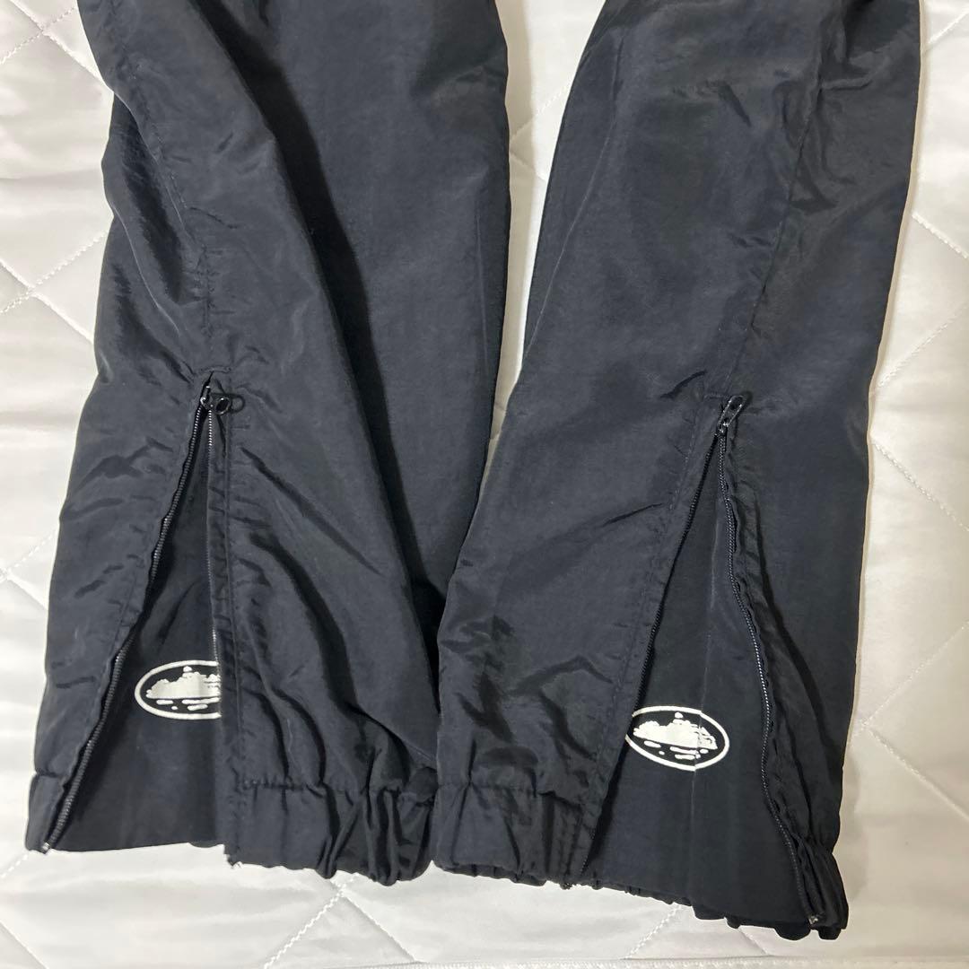 CORTEIZ ブラック ナイロンパンツ XS