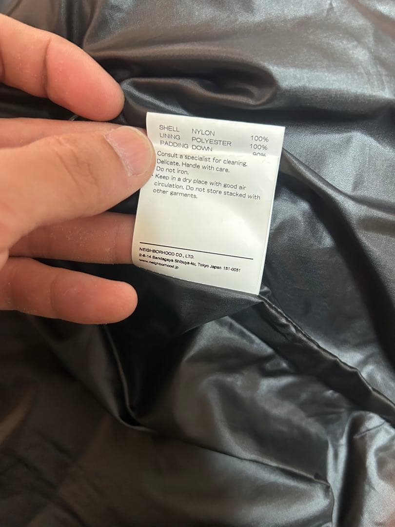 ジャケット・アウター 21aw neighborhood checker down jacket