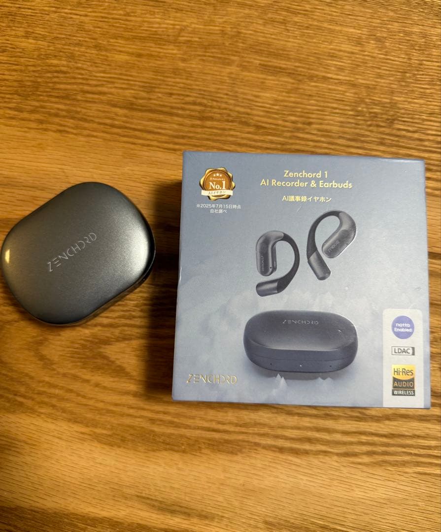 【新品同様】Zenchord 1 Notta連携AIイヤホン-議事録・文字起こし