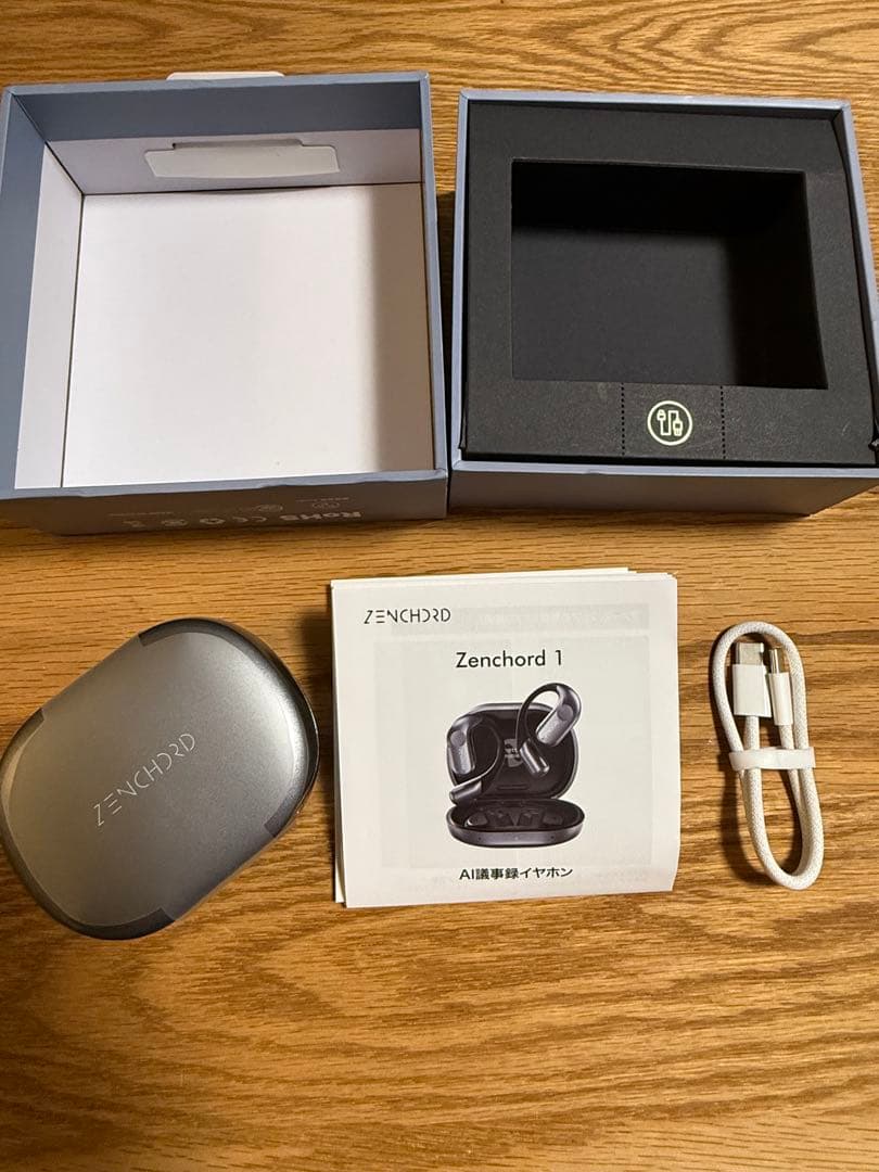 【新品同様】Zenchord 1 Notta連携AIイヤホン-議事録・文字起こし