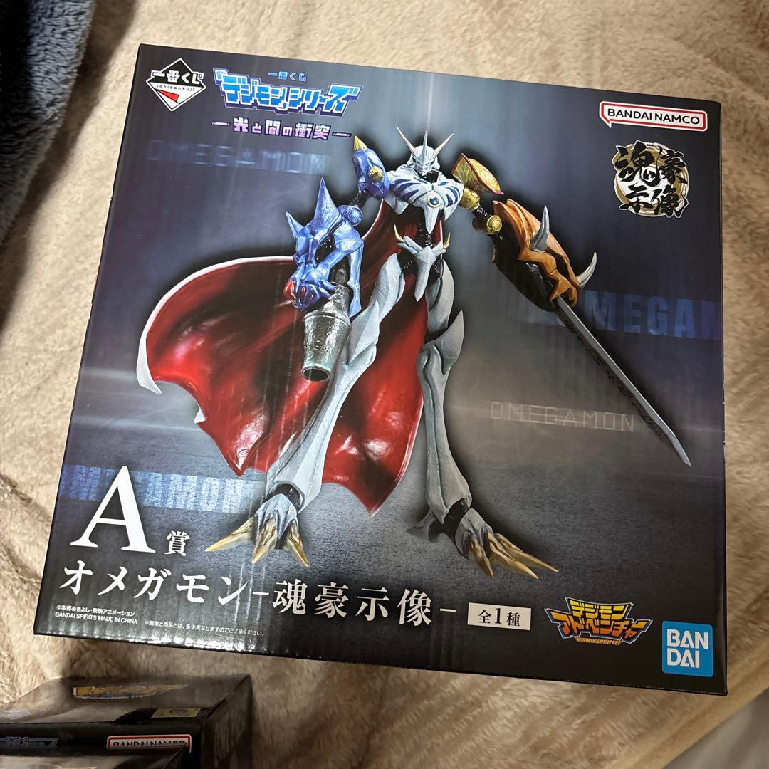 一番くじ 「デジモン」シリーズ -光と闇の衝突- A賞 オメガモン-魂豪示像-