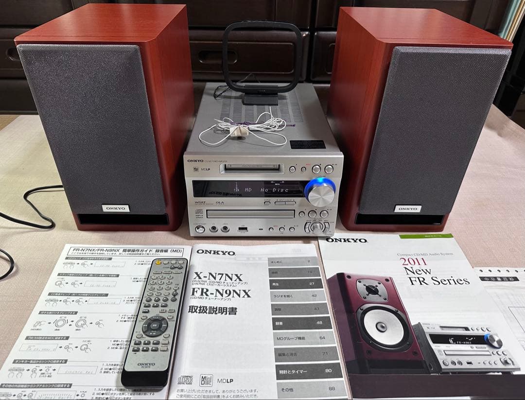 ONKYO 【FR-N7NX】コンパクトオーディオシステム　ジャンク品