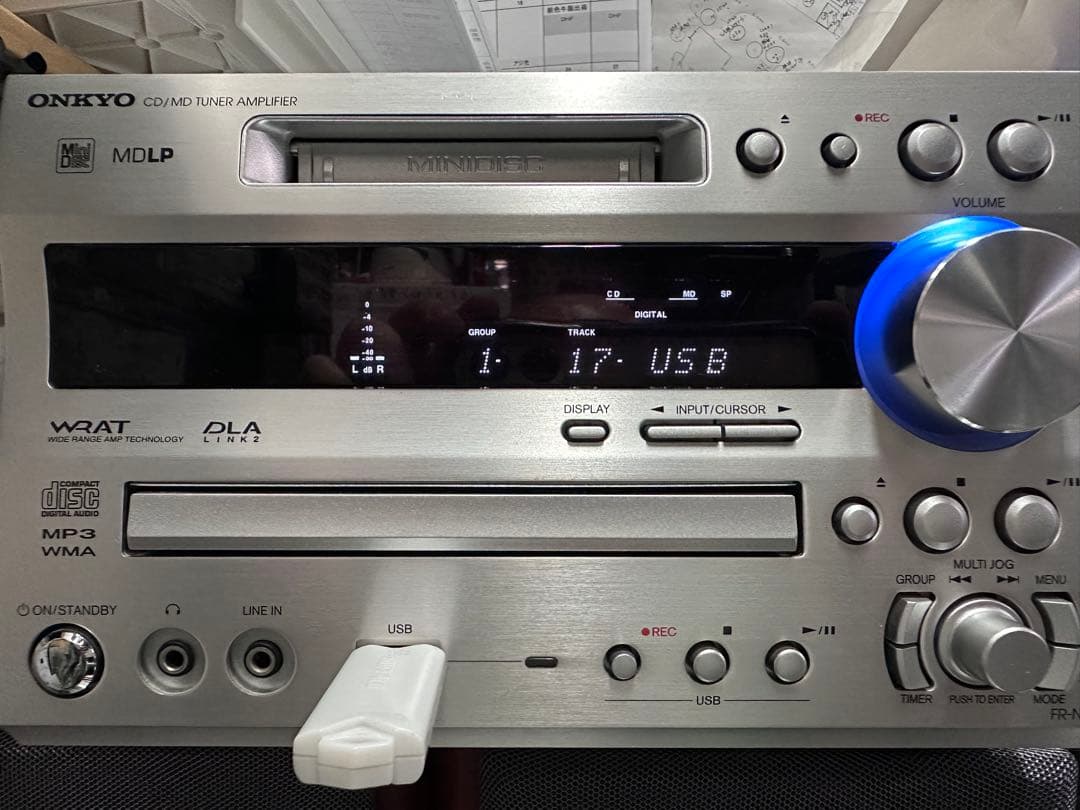 ONKYO 【FR-N7NX】コンパクトオーディオシステム　ジャンク品