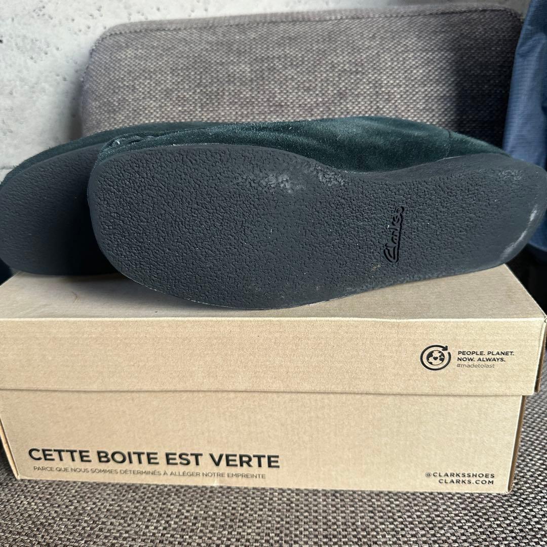 Clarks Wallabee 2 WP ブラックスエード UK9
