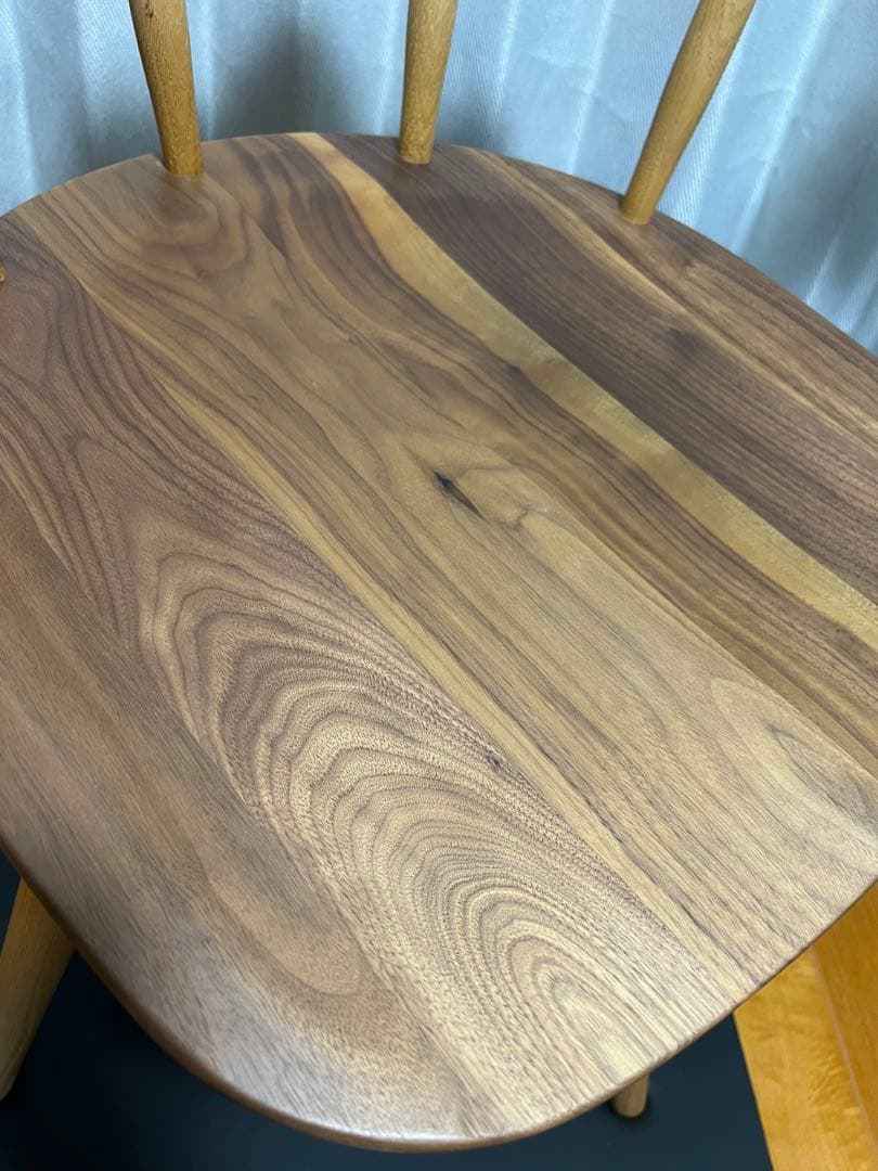 【Ｒ】ナガノインテリア ダイニングチェア DC341 回転椅子