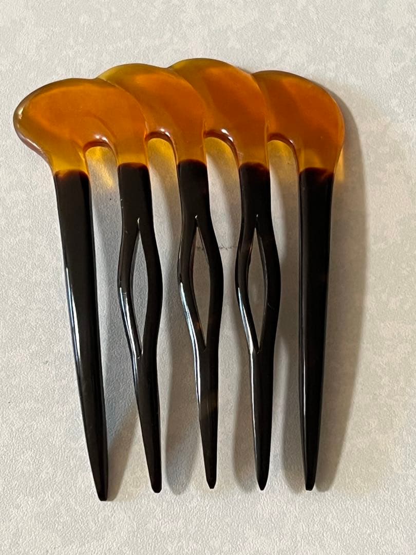 べっ甲　櫛　かんざし　鼈甲　鼈甲細工　ヘアーアクセサリー 保証書　髪飾り　和装