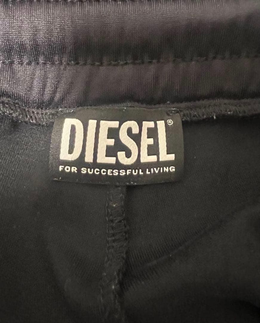 diesel サイドジップ　スラックス　スウェットパンツ　ダブルジップ