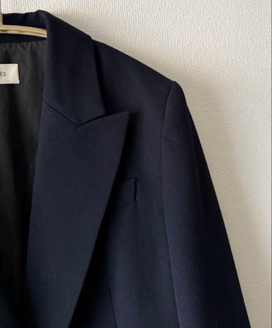 SALE【トゥモローランド】ハードウールオックス テーラードジャケット